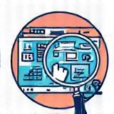 Icono o gráfico representando exploración de la plataforma